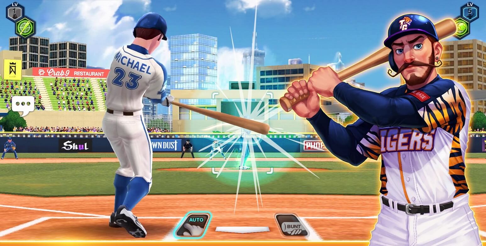Baseball Clash Real time game review Excellent Graphics with ...