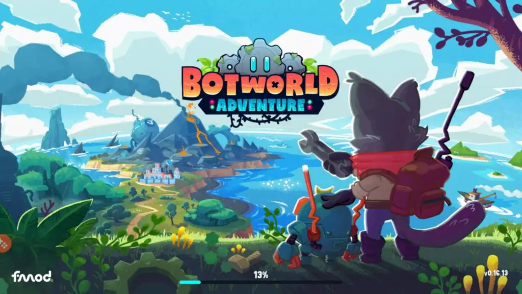 Botworld Adventure Loading Page