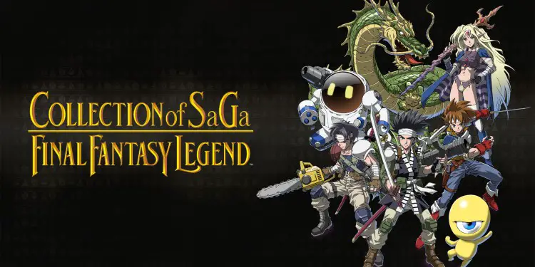 collection of saga final fantasy legend cover