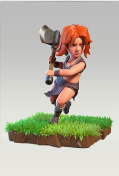 clash of clans valkyrie