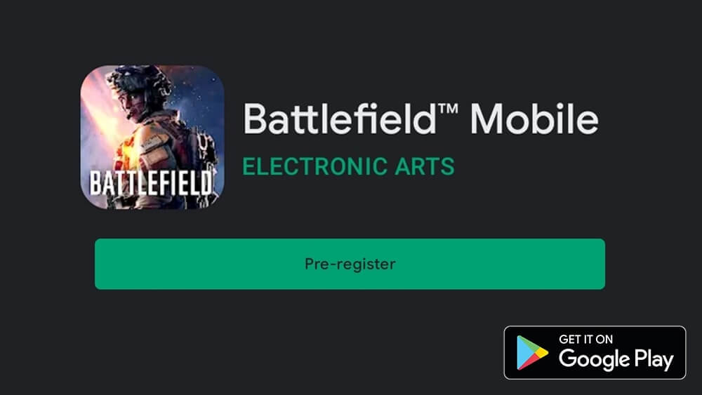 Battlefield Mobile Play Store ss