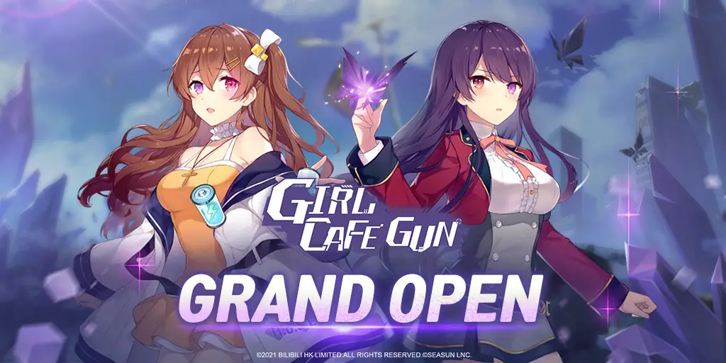 Girl cafe gun was released on 9 September of 2021