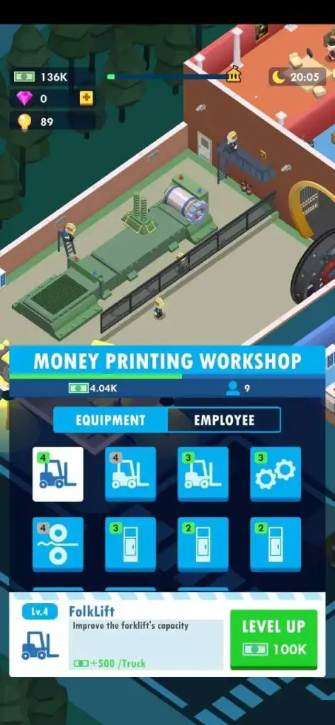 Money printing office