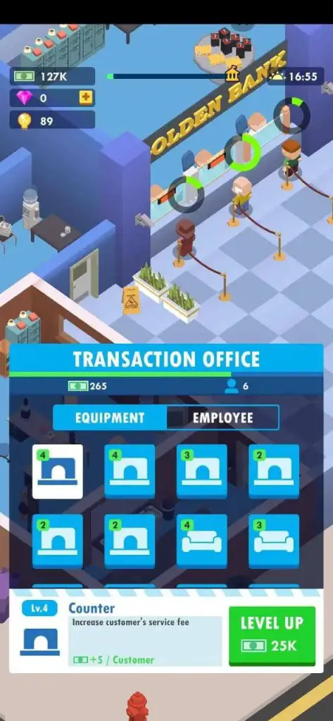 Transaction office