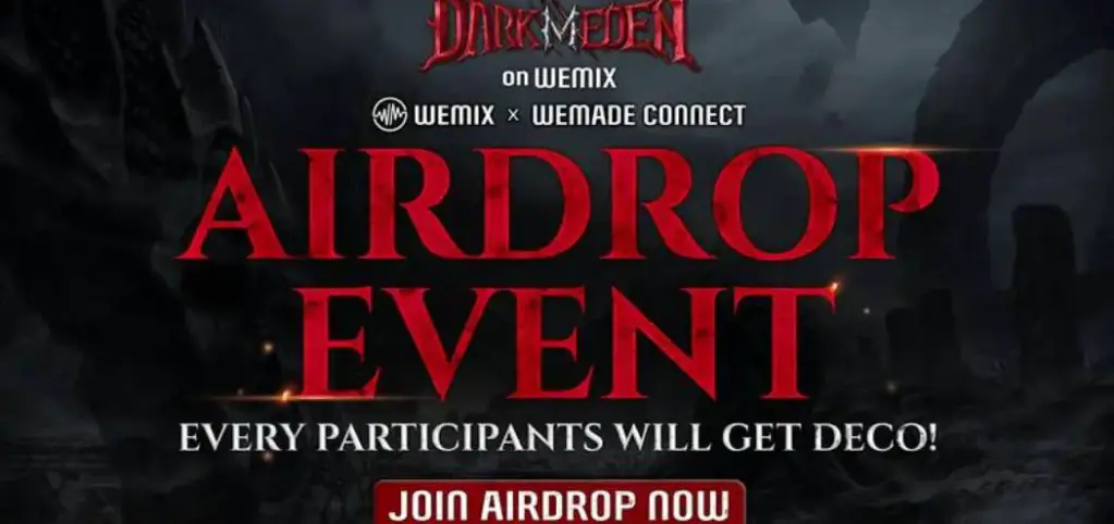Screenshot of Dark Eden M on WEMIX event launch  image 