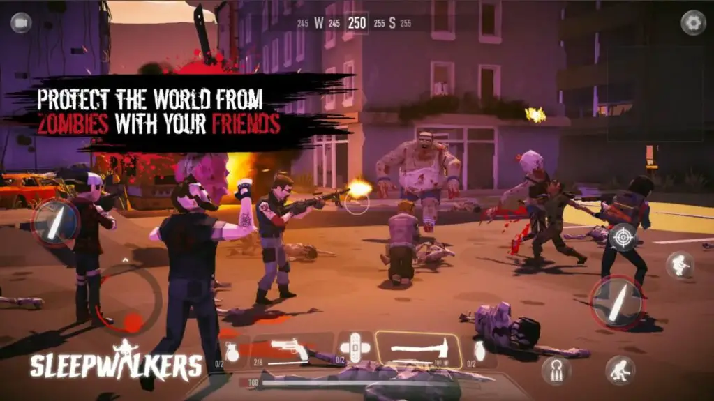 SleepWalkers: Zombie War Gameplay
