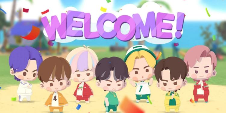 BTS Island In the SEOM Mobile Game