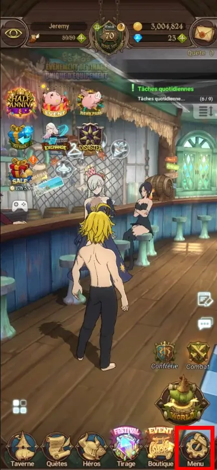 The Seven Deadly Sins Mobile beginners tips