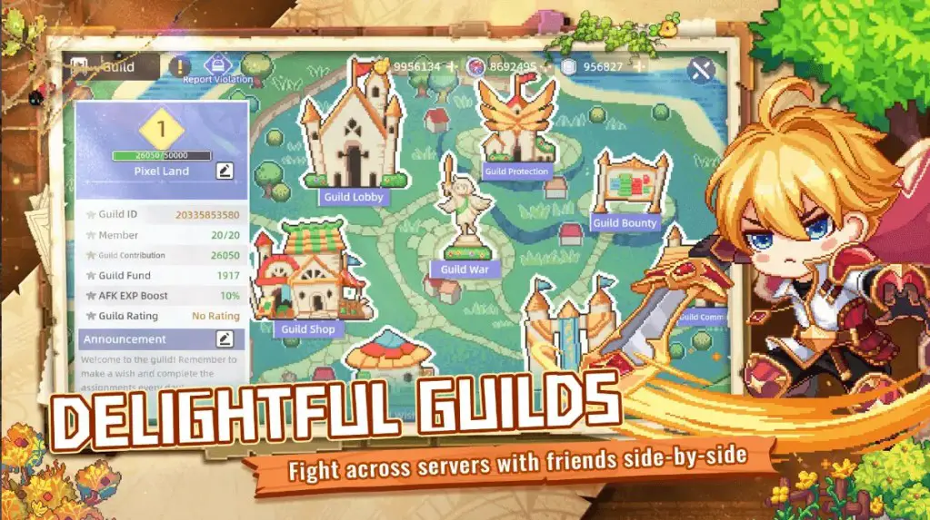 Joining guilds and guild-battles could increase your competition and can help you to learn a lot.